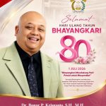 Dr. Bonar P. Krisnanto: HUT Bhayangkari ke-80 Jadi Momentum Perkuat Pengabdian kepada Bangsa